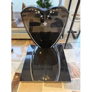 N°9 Cinéraire en granit NOIR SUPREME