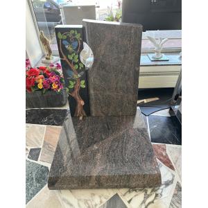 N°1 Cinéraire en granit HIMALAYA REGAL BLACK