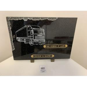 Granit noir fin camion 65€