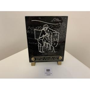 Granit noir fin vigneron 65€