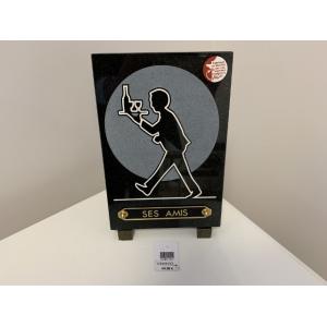 Granit noir fin serveur 68€