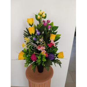 Bouquet de fleurs artificielles