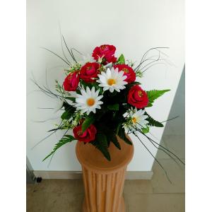 Bouquet de fleurs artificielles