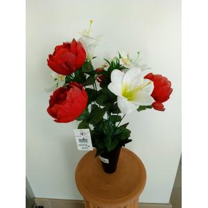 Bouquet de fleurs artificielles