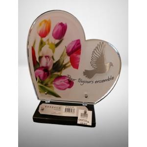 Plaque coeur