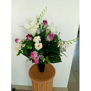 Bouquet de fleurs artificielles