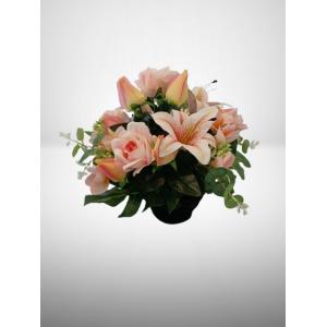 Fleurs pot